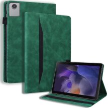 Чехол Deexe Business Style для Lenovo Tab K11 Gen 2 - Green: фото 1 из 6