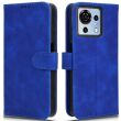 Чехол Deexe Classic Wallet для ZTE Blade V50 Vita - Blue (343111L)