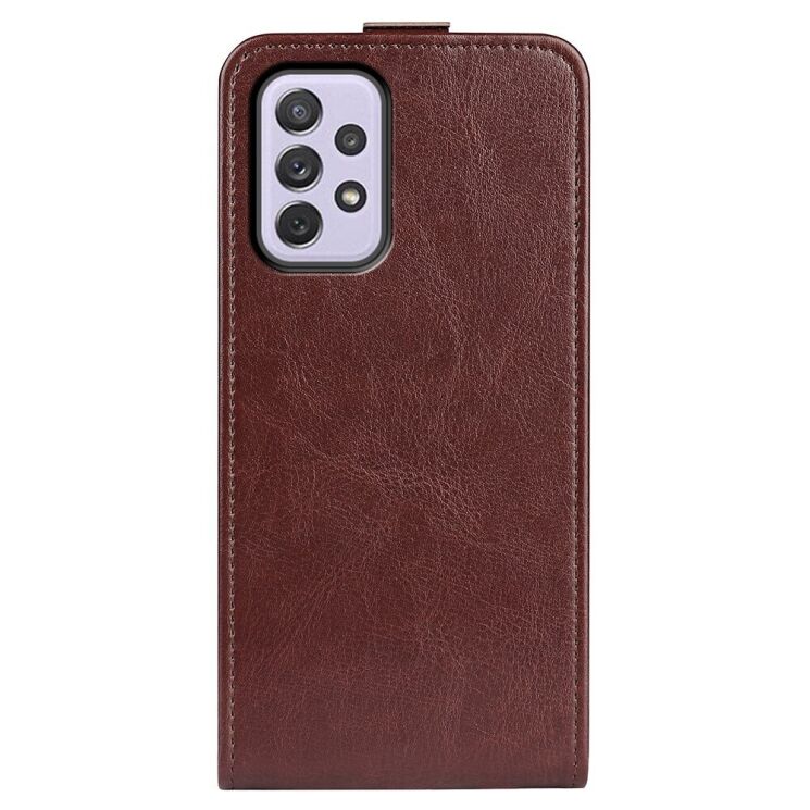 Чехол Deexe Flip Case для Samsung Galaxy A73 (A736) - Brown: фото 3 из 6