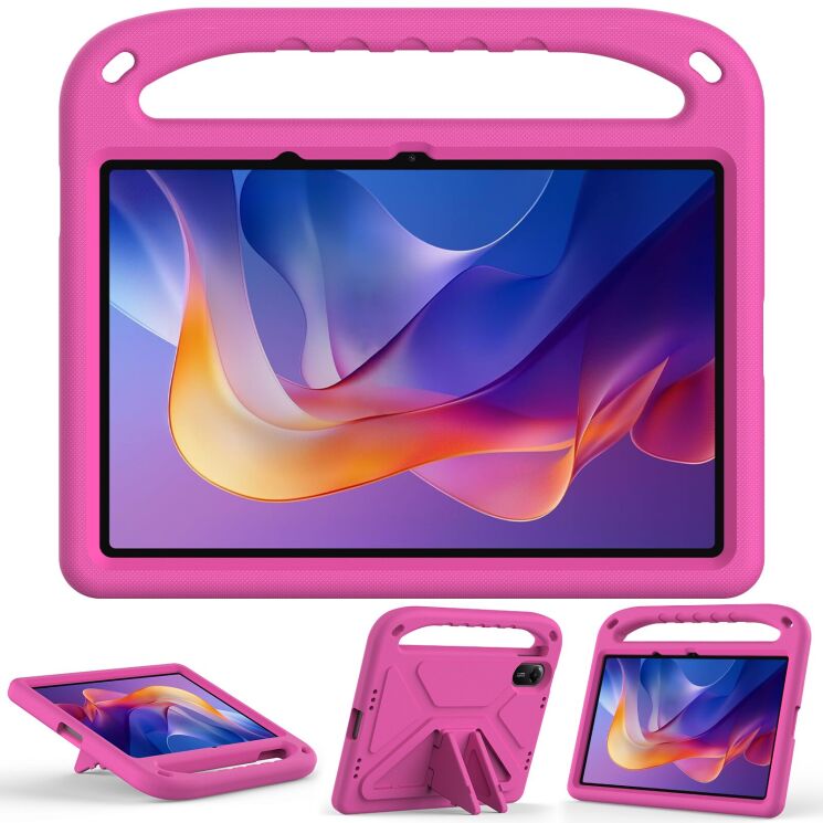 Чехол Deexe KickStand Cover для Xiaomi Redmi Pad 2 - Rose: фото 2 из 7