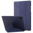 Чехол Deexe Origami Case для Samsung Galaxy Tab A9 Plus (X210/216) - Dark Blue (339238DB)