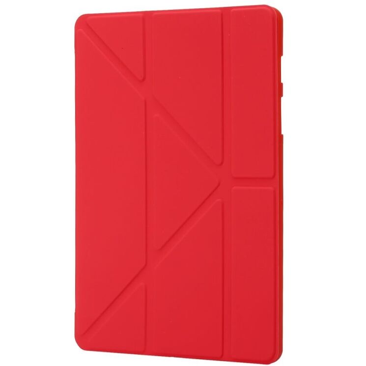 Чехол Deexe Origami Series для Samsung Galaxy Tab S10 Plus - Red: фото 4 из 4