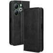 Чохол Deexe Retro Style для Infinix Smart 8 - Black (344101B)