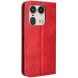 Чехол Deexe Retro Style для Motorola Edge 50 Ultra - Red (354011R). Фото 6 из 7
