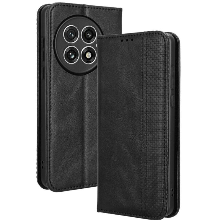 Чехол Deexe Retro Style для OnePlus 13 - Black: фото 1 из 7