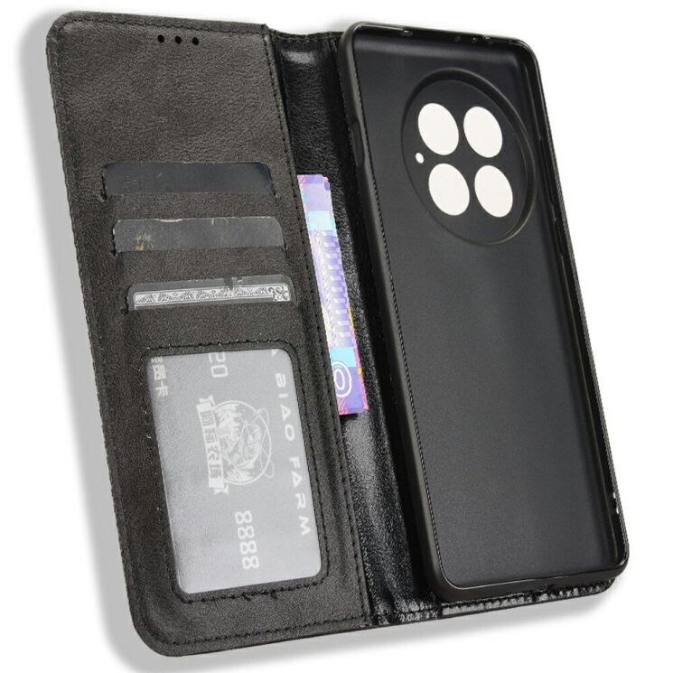 Чехол Deexe Retro Style для OnePlus 13 - Black: фото 4 из 7