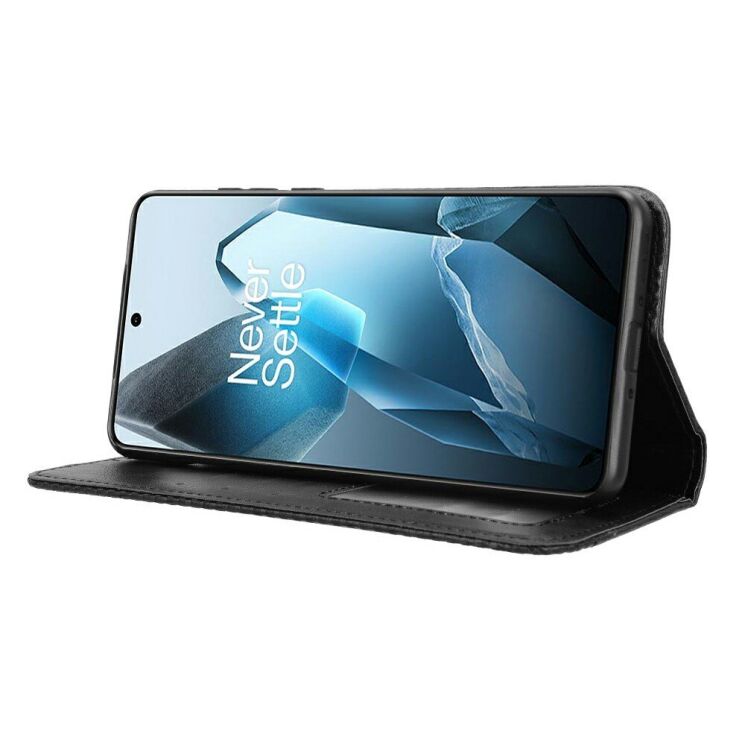 Чехол Deexe Retro Style для OnePlus 13 - Black: фото 3 из 7
