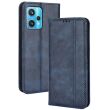 Чехол Deexe Retro Style для Realme 9 Pro+ / 9 4G - Blue (300503L)