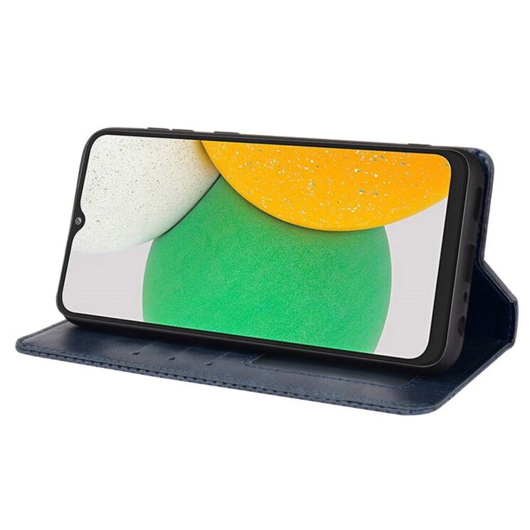 Чохол Deexe Retro Style для Samsung Galaxy A03 Core (A032) - Blue: фото 7 з 9