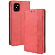 Чехол Deexe Retro Style для Samsung Galaxy Note 10 Lite (N770) - Red (263728R)