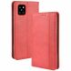 Чехол Deexe Retro Style для Samsung Galaxy Note 10 Lite (N770) - Red (263728R). Фото 1 из 12