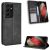 Чохол Deexe Retro Style для Samsung Galaxy S21 Ultra (G998) - Black: фото 1 з 16