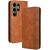Чохол Deexe Retro Style для Samsung Galaxy S23 Ultra (S918) - Brown: фото 1 з 7