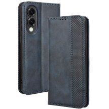 Чехол Deexe Retro Style для Samsung Galaxy S25 Edge (S937) - Blue: фото 1 из 7