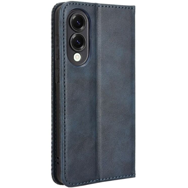 Чехол Deexe Retro Style для Samsung Galaxy S25 Edge (S937) - Blue: фото 6 из 7