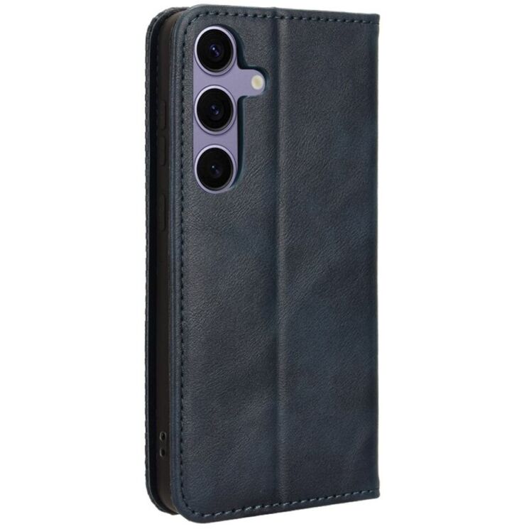Чехол Deexe Retro Style для Samsung Galaxy S25 Plus (S936) - Blue: фото 6 из 7