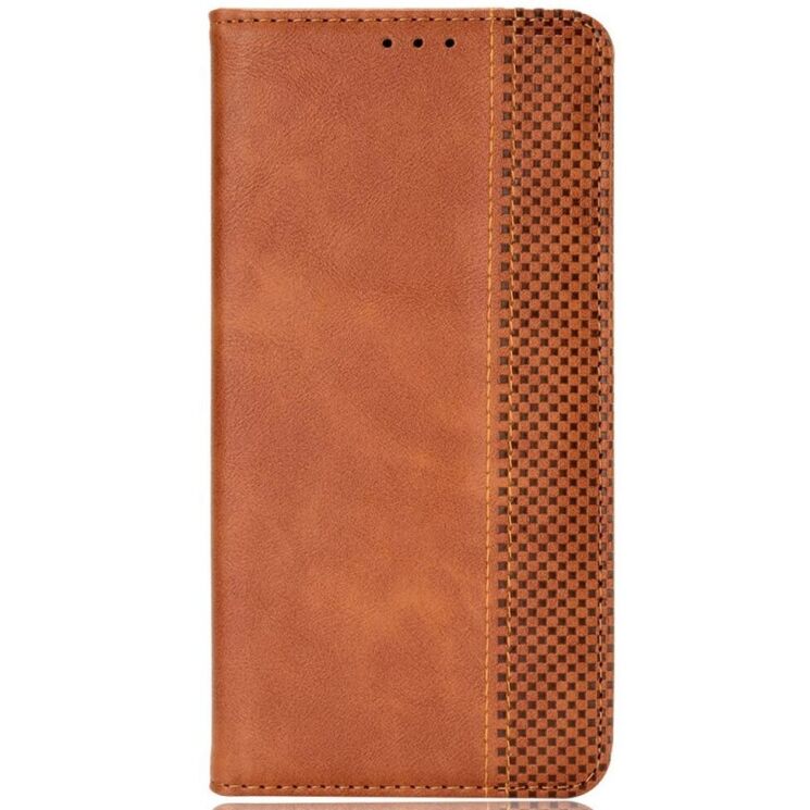 Чехол Deexe Retro Style для TECNO Camon 30 (CL6) - Brown: фото 5 из 7