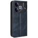 Чехол Deexe Retro Style для TECNO Pova 6 - Blue (354101L). Фото 5 из 7