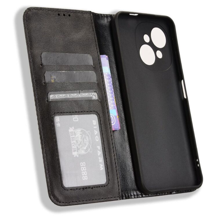 Чехол Deexe Retro Style для TECNO Spark Go 1 - Black: фото 4 из 7