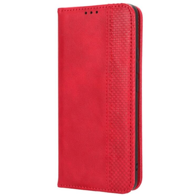 Чехол Deexe Retro Style для Xiaomi Poco F5 Pro / Redmi K60 / Redmi K60 Pro - Red: фото 6 из 10