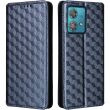 Чохол Deexe Rhombus Book для Motorola Edge 40 Neo - Blue (340039L)
