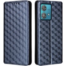 Чохол Deexe Rhombus Book для Motorola Edge 40 Neo - Blue: фото 1 з 6