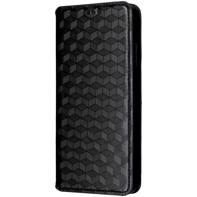Чохол Deexe Rhombus Book для Motorola Moto G05 / Moto E15 - Black: фото 7 з 10
