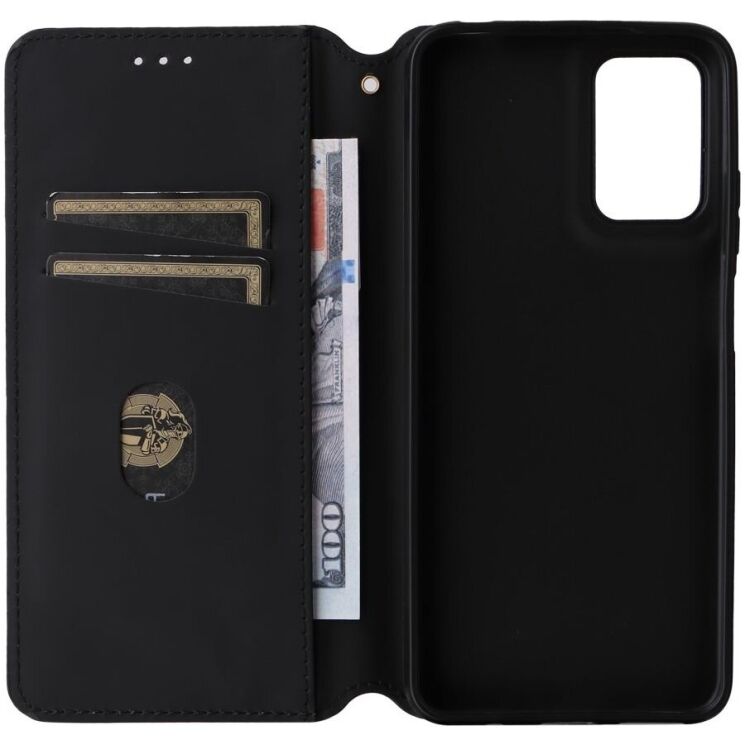 Чохол Deexe Rhombus Book для Motorola Moto G05 / Moto E15 - Black: фото 5 з 10