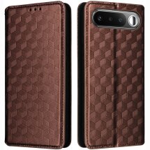 Чохол Deexe Rhombus Book для Realme 16 - Brown: фото 1 з 9