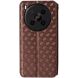 Чехол Deexe Rhombus Book для ZTE Nubia V70 Max - Brown (381200Z). Фото 7 из 10