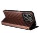 Чехол Deexe Rhombus Book для ZTE Nubia V70 - Brown (381500Z). Фото 4 из 7