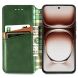 Чехол Deexe Rhombus Wallet для OPPO A3x / A3 / A40m - Green (365326G). Фото 2 из 9