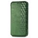 Чехол Deexe Rhombus Wallet для OPPO A3x / A3 / A40m - Green (365326G). Фото 4 из 9
