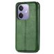 Чехол Deexe Rhombus Wallet для OPPO A3x / A3 / A40m - Green (365326G). Фото 5 из 9