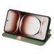 Чехол Deexe Rhombus Wallet для OPPO A3x / A3 / A40m - Green (365326G). Фото 3 из 9