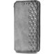 Чехол Deexe Rhombus Wallet для OPPO Reno 16 / 16 Pro - Grey (413215H). Фото 4 из 12