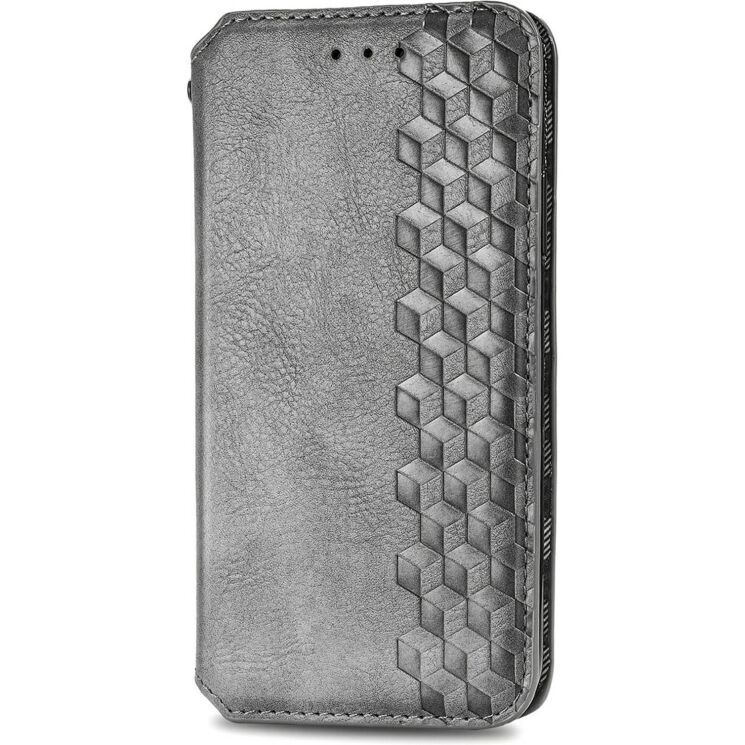 Чохол Deexe Rhombus Wallet для OPPO Reno 16 / 16 Pro - Grey (413215H) Чохол Deexe Rhombus Wallet для OPPO Reno 16 / 16 Pro - Grey: фото 4 з 12