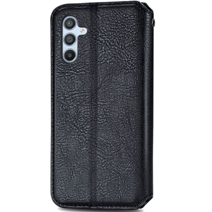 Чехол Deexe Rhombus Wallet для Samsung Galaxy A36 (A366) / A56 (A566) - Black: фото 5 из 9