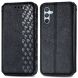 Чехол Deexe Rhombus Wallet для Samsung Galaxy A36 (A366) / A56 (A566) - Black (372042B). Фото 1 из 9