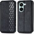 Чохол Deexe Rhombus Wallet для Xiaomi Poco X8 Pro - Black (409027B)