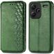 Чехол Deexe Rhombus Wallet для Xiaomi Redmi Note 13 Pro+ - Green (340572G). Фото 1 из 6