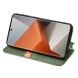 Чехол Deexe Rhombus Wallet для Xiaomi Redmi Note 13 Pro+ - Green (340572G). Фото 3 из 6