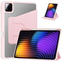 Чехол Deexe Rotary Case для Xiaomi Pad 7 / 7 Pro - Pink: фото 1 из 7