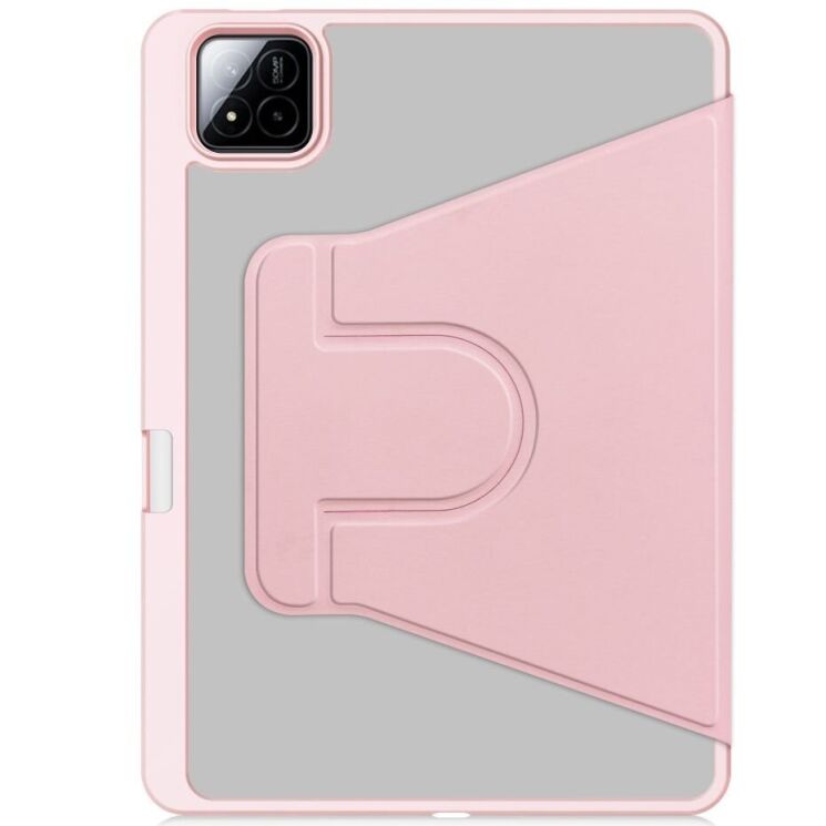 Чехол Deexe Rotary Case для Xiaomi Pad 7 / 7 Pro - Pink: фото 2 из 7