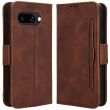 Чехол Deexe Wallet Stand для Google Pixel 9a - Brown (375403Z)