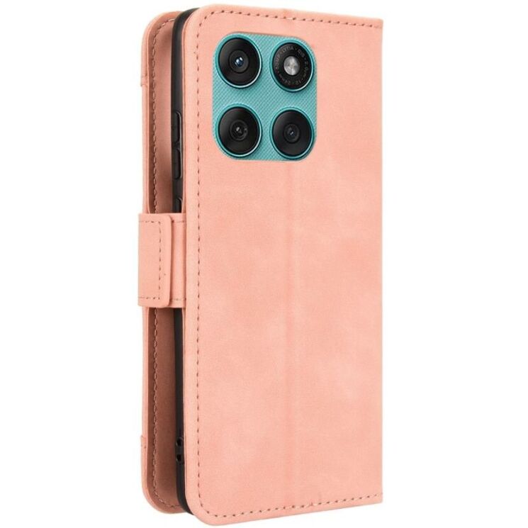 Чехол Deexe Wallet Stand для Motorola Edge 60 / Edge 60 Fusion - Pink: фото 7 из 13