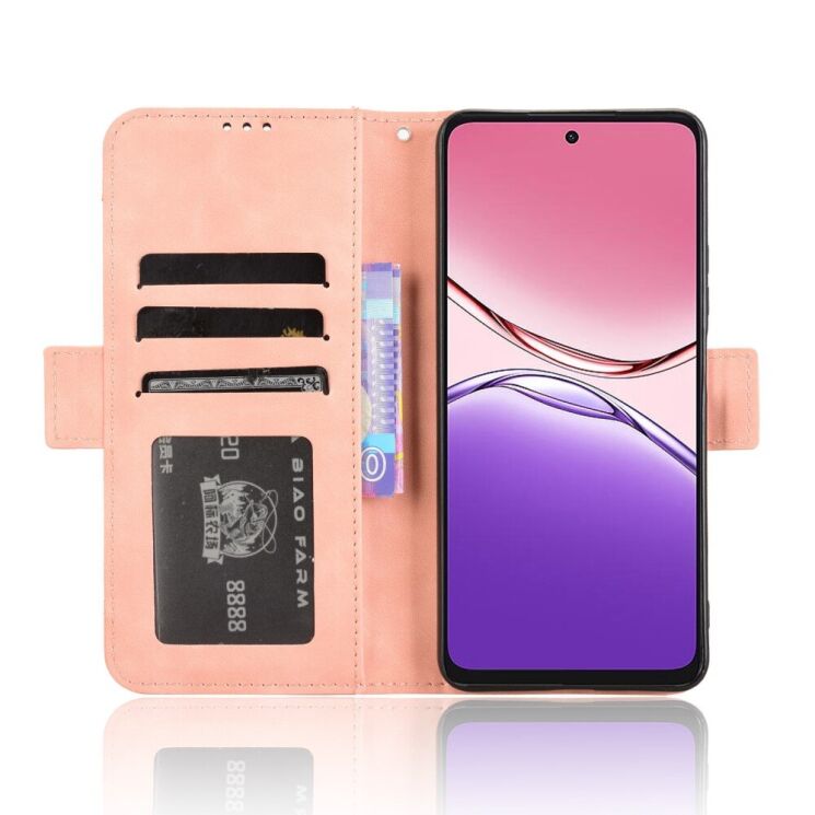 Чехол Deexe Wallet Stand для Oppo A5 Pro (4G/5G) - Pink: фото 3 из 7
