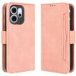 Чохол Deexe Wallet Stand для OPPO Reno 14 F/FS - Pink (388306P)