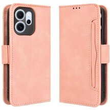 Чохол Deexe Wallet Stand для OPPO Reno 14 F/FS - Pink: фото 1 з 15