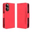 Чохол-книжка з кишеньками Deexe Wallet Stand для ZTE Nubia Neo 2 - Red (367609R)